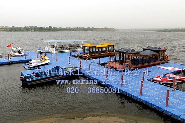 摩托艇码头泊位 水上浮筒 广州中航水上设施建造有限公司