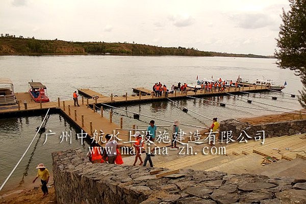 浮箱码头 水上浮箱 广州中航水上设施建造有限公司