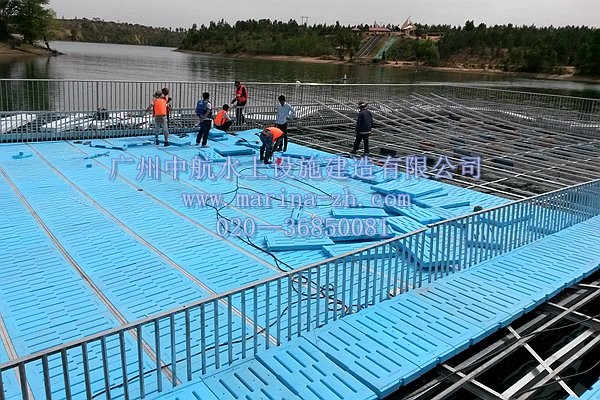 浮箱码头 水上浮箱 广州中航水上设施建造有限公司