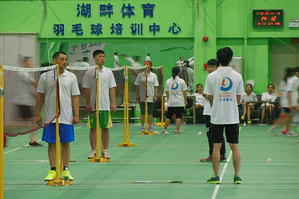 广州中航羽毛球比赛