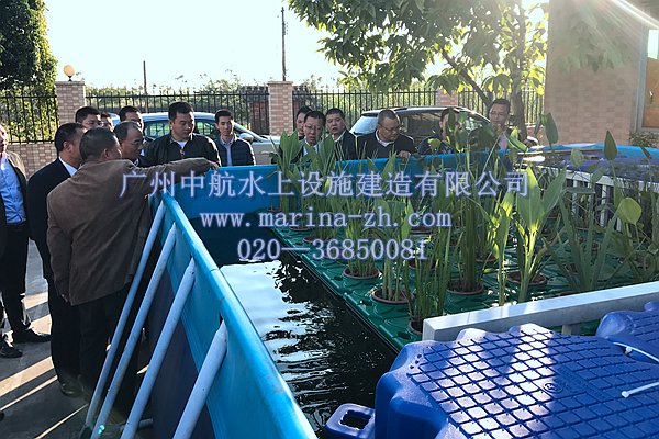 水上浮筒,生态浮床,生产厂家,广州中航水上设施建造有限公司