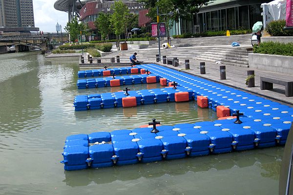 广州中航水上设施建造有限公司 浮筒码头 游艇码头 水上浮筒