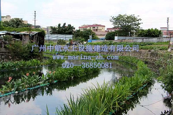 生态浮岛 生态浮床 广州中航水上设施建造有限公司