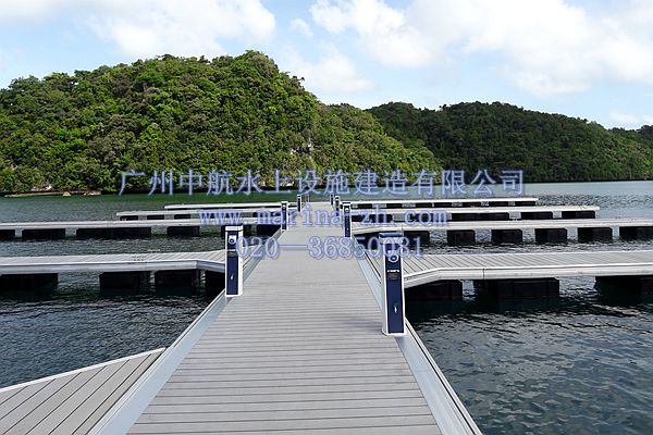 帕劳 水上浮箱 游艇码头 水上基础设施 广州中航