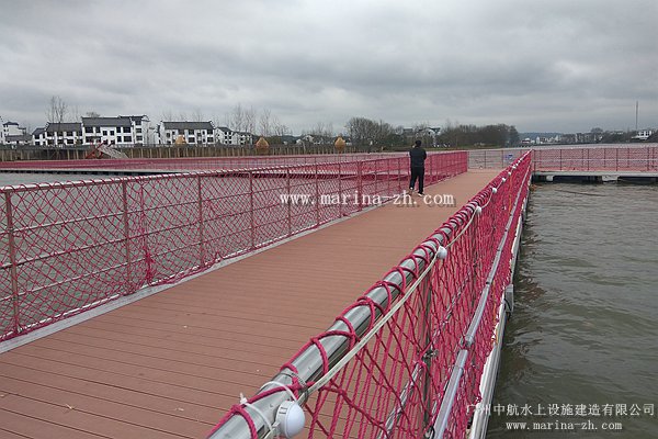 水上浮桥 景观浮桥 水上栈道 广州中航水上设施建造有限公司