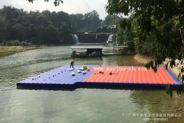 水上平台 水上浮筒 水上舞台 广州中航水上设施建造有限公司