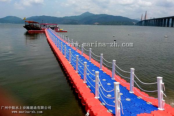 水上浮桥 海上平台 景观栈道 漂浮码头 广州中航水上设施建造有限公司