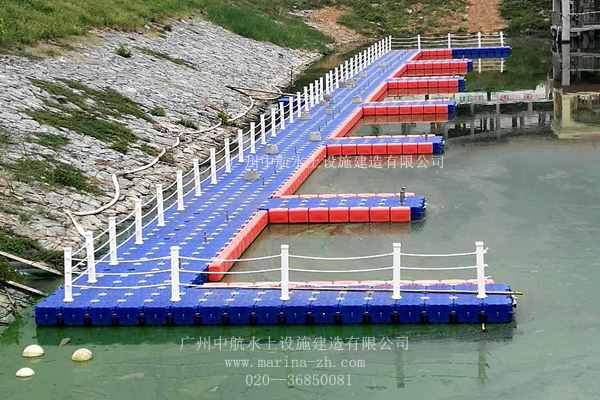 浮筒码头 游艇码头 浮动码头 钓鱼平台 广州中航水上设施建造有限公司