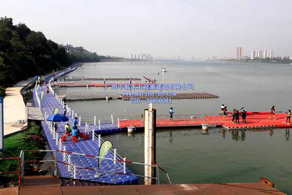 浮桥码头 赛事码头 水上平台 广州中航水上设施建造有限公司