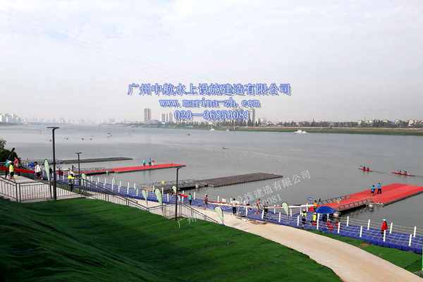 浮桥码头 赛事码头 水上平台 广州中航水上设施建造有限公司
