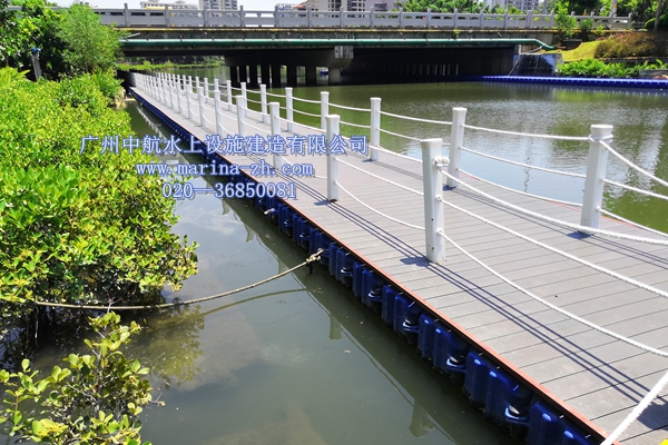 水上浮桥 景观浮桥 人行浮桥 广州中航水上设施建造有限公司