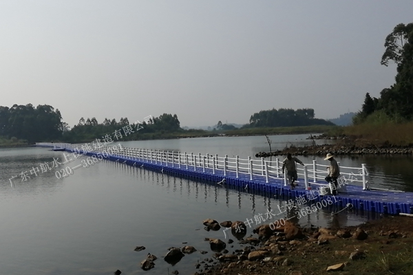 水上浮桥 景观浮桥 水上栈道 广东中水上设施建造有限公司