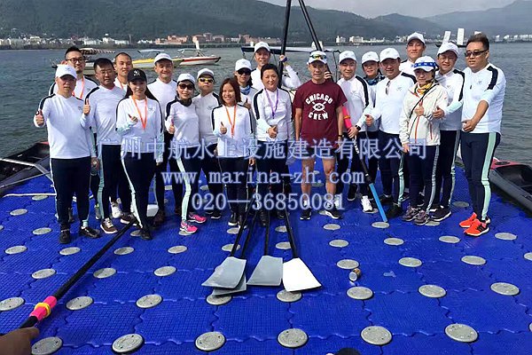 水上浮筒 水上浮动平台 水上工程 广州中航水上设施建造有限公司