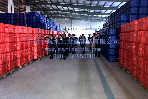水上浮筒,生态浮床,生产厂家,广州中航水上设施建造有限公司
