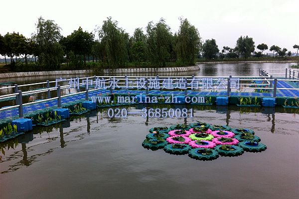 生态浮岛 生态浮床 广州中航水上设施建造有限公司