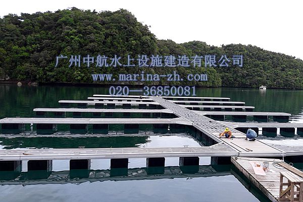 帕劳 水上浮箱 游艇码头 水上基础设施 广州中航