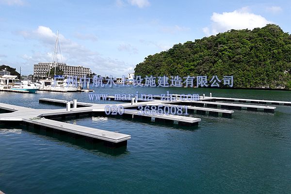 帕劳 水上浮箱 游艇码头 水上基础设施 广州中航