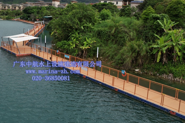 水上栈道 水上浮桥 景观浮桥 浮筒栈道